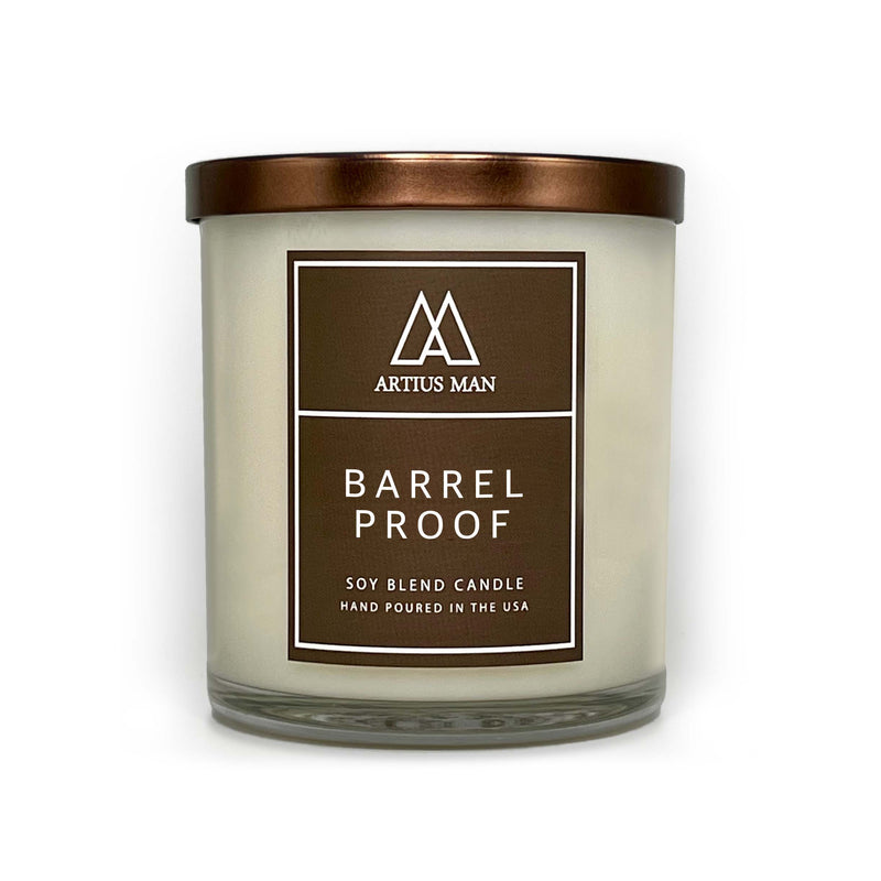 Soy Blend Wood Wick Candle - Barrel Proof