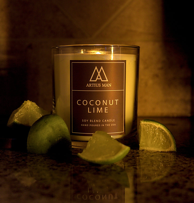 Coconut Lime - Soy Blend - Wood Wick