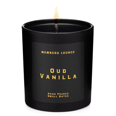 Image of Members Lounge Candle - Oud & Vanilla