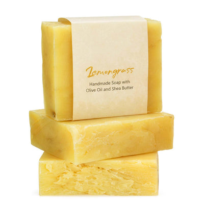 Image of Natural Bar Soap 3 Pack - Lemongrass