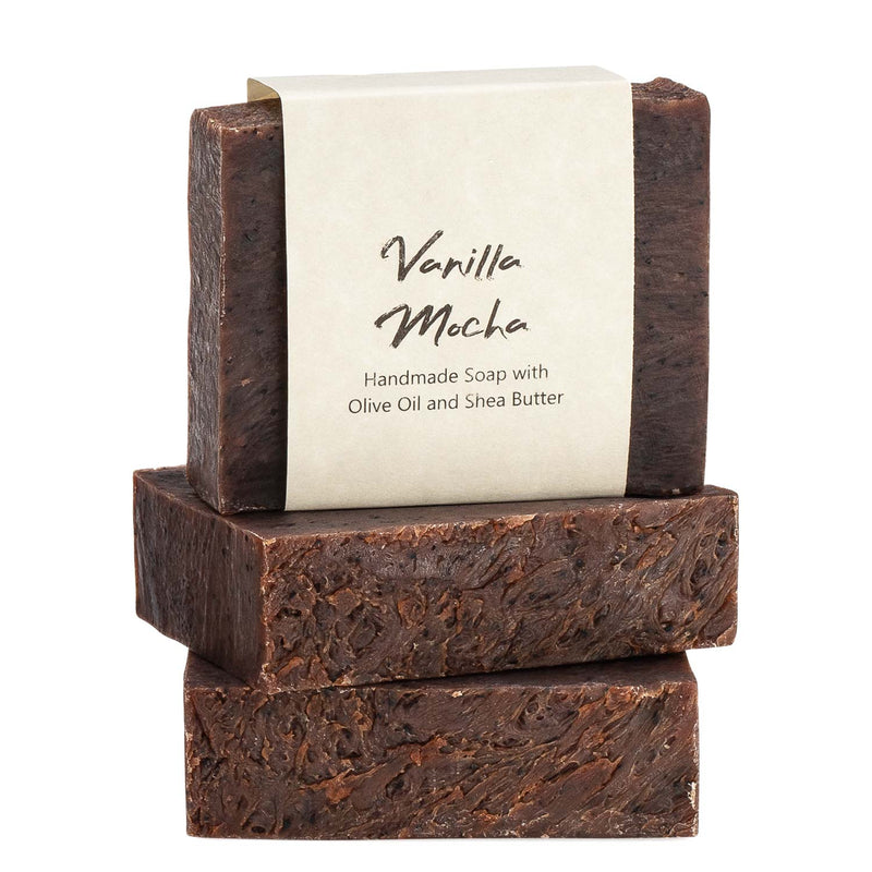 Image of Natural Bar Soap 3 Pack - Vanilla Mocha