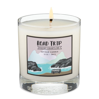 Image of Road Trip Candle - Rocky Coastline