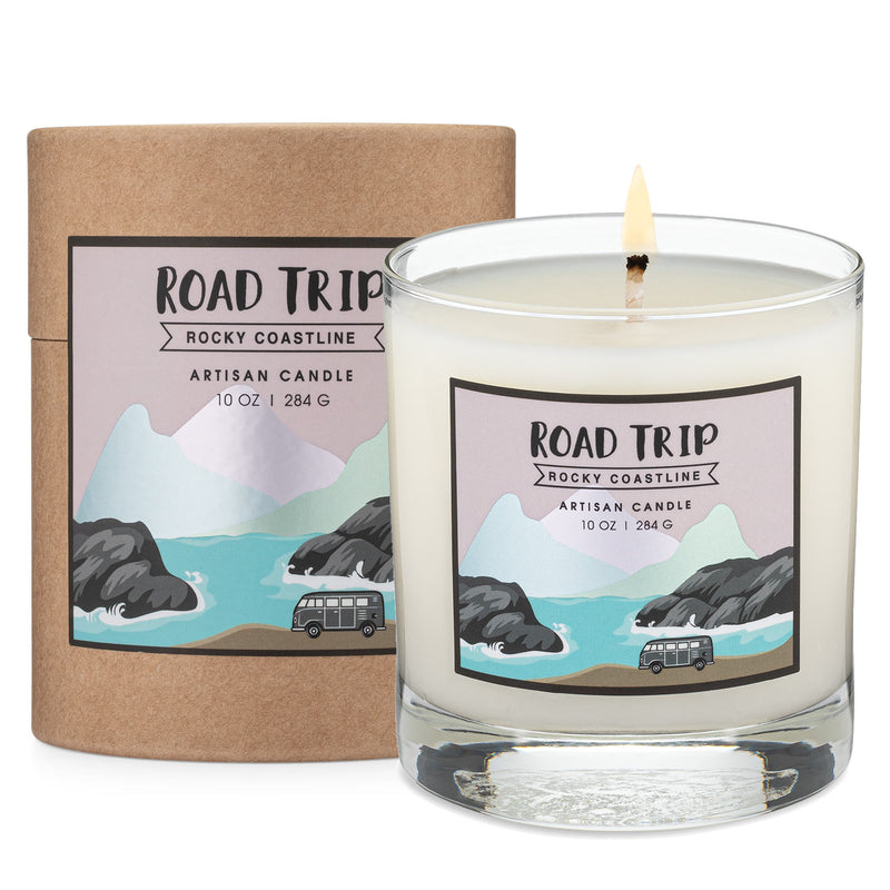 Image of Road Trip Candle - Rocky Coastline