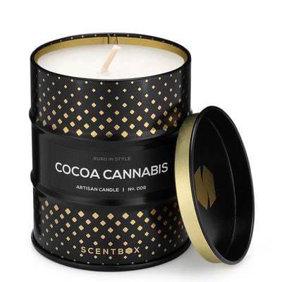 Image of Gold Diamond Candle - Cocoa Cannabis