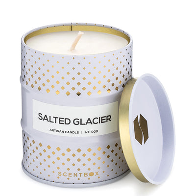 Image of Gold Diamond Candle - Salted Glacier