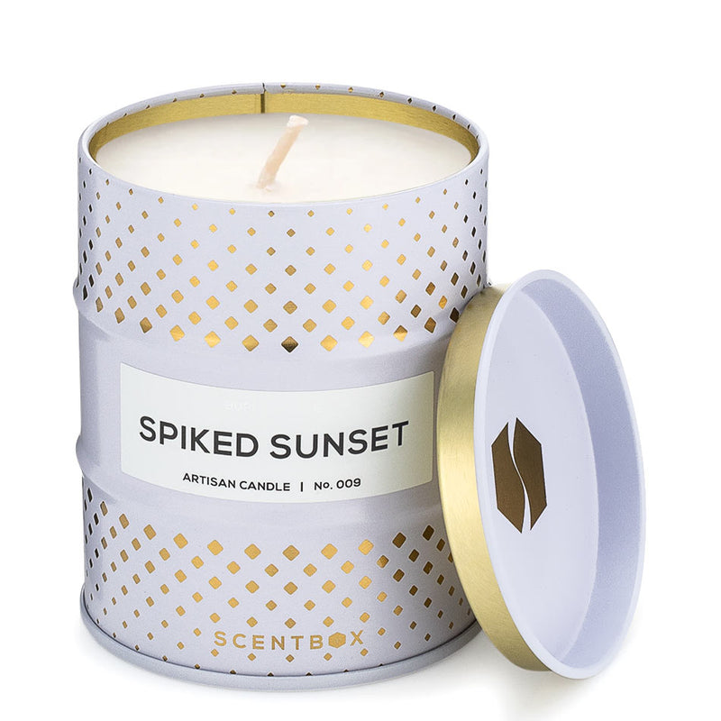 Image of Gold Diamond Candle - Spiked Sunset