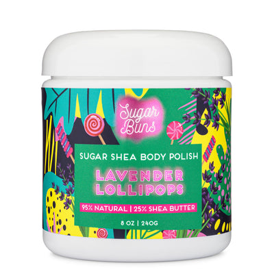 Image of Sugar Shea Body Polish - Lavender Lollipop