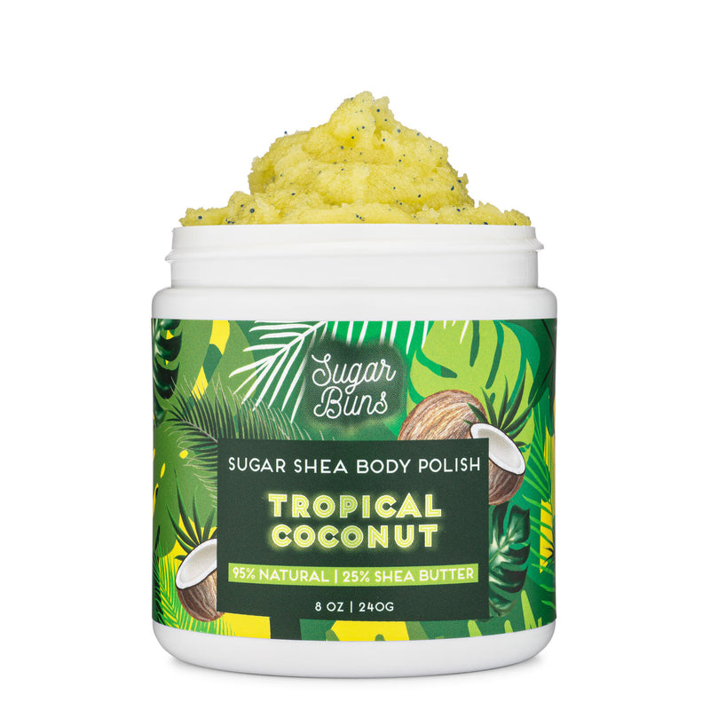 Image of Sugar Shea Body Polish - Tropical Coconut