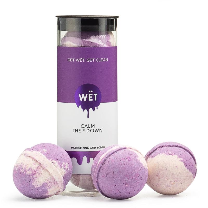 Image of Bath Bomb Barrel 3 Pack - Calm The F Down