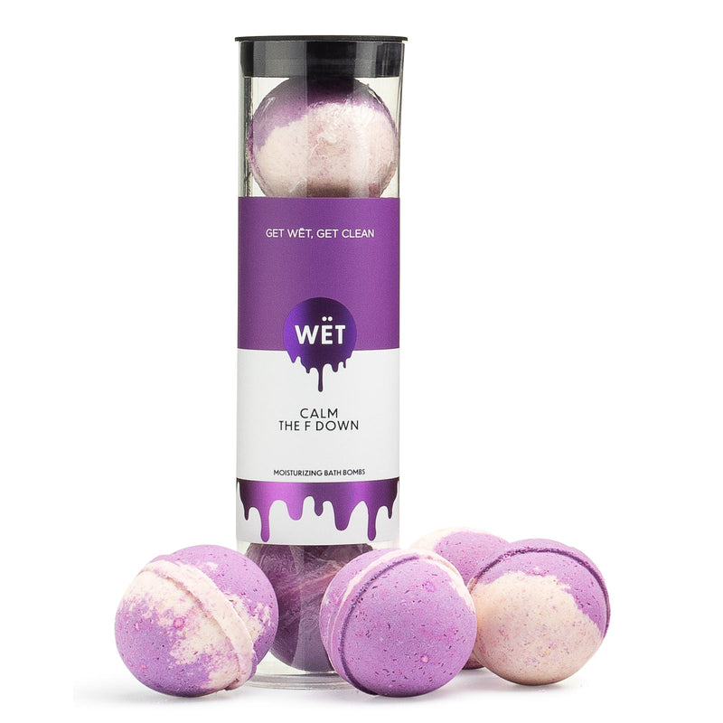 Image of Bath Bomb Barrel 4 Pack - Calm The F Down