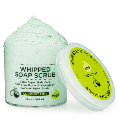 Image of Whipped Soap Scrub - Coconut Lime