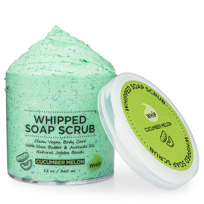 Image of Whipped Soap Scrub - Cucumber Melon