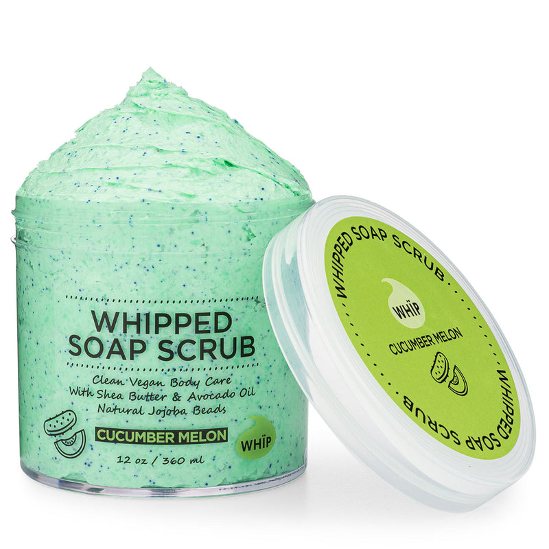 Image of Whipped Soap Scrub - Cucumber Melon