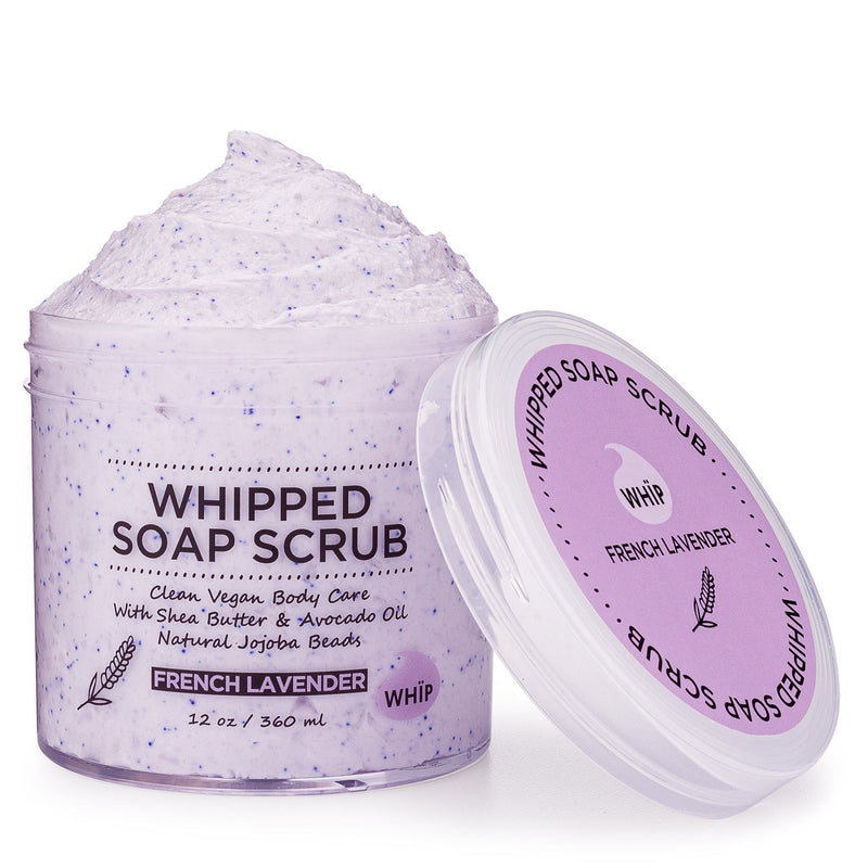 Image of Whipped Soap Scrub - French Lavender