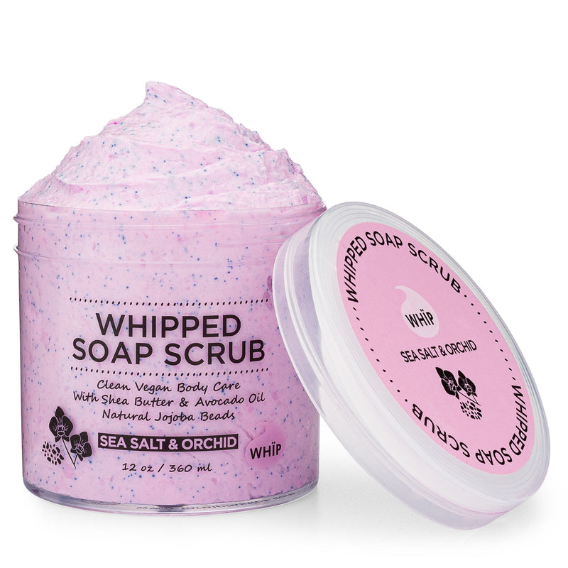 Image of Whipped Soap Scrub - Sea Salt & Orchid