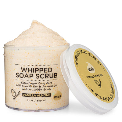 Image of Whipped Soap Scrub - Vanilla Almond